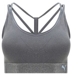 0381 New Women's Puma Gray Sports Bra